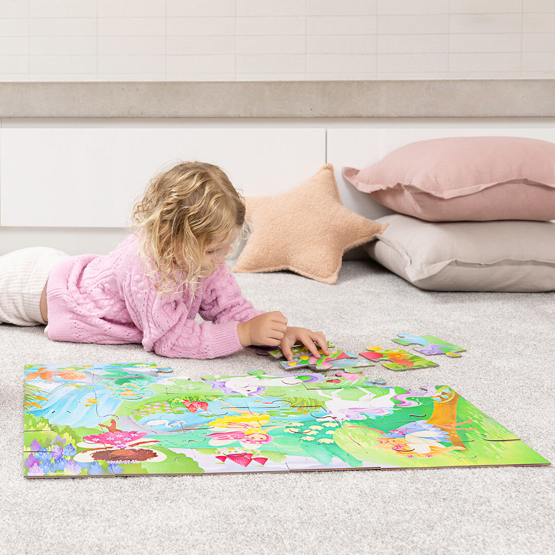 crocodile creek vloerpuzzel magische vriendjes - 36st | CC40788 | 3