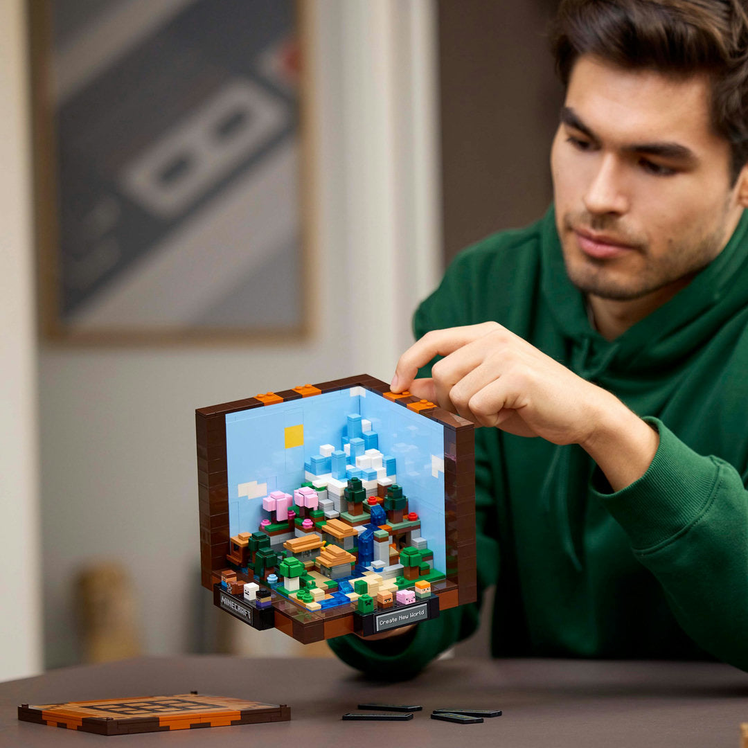 LEGO minecraft de werkbank