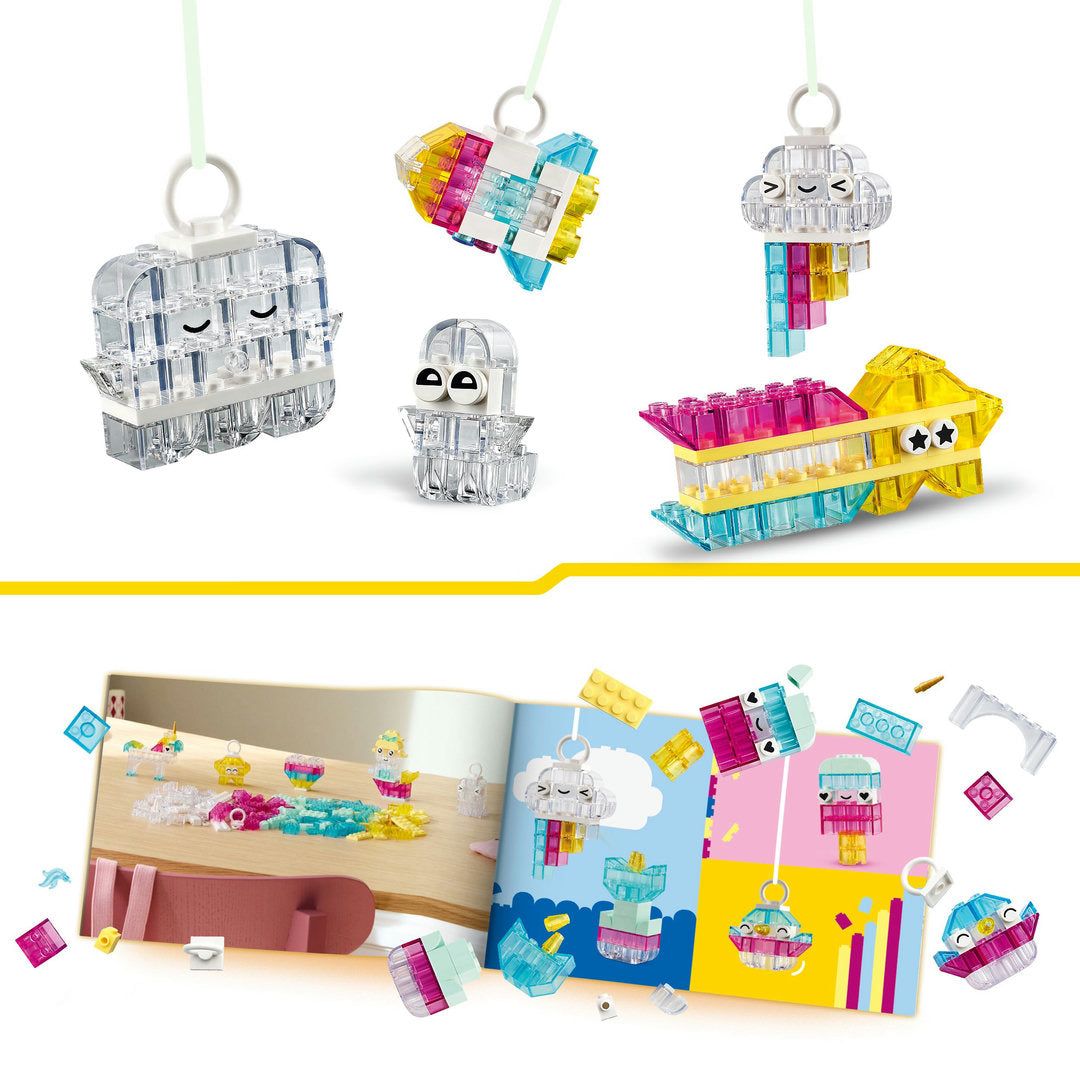 LEGO classic magische transparante doos
