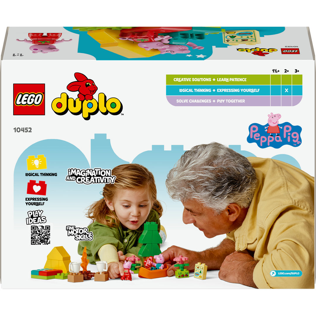LEGO DUPLO peppa big kampeertrip bouwbare speelset