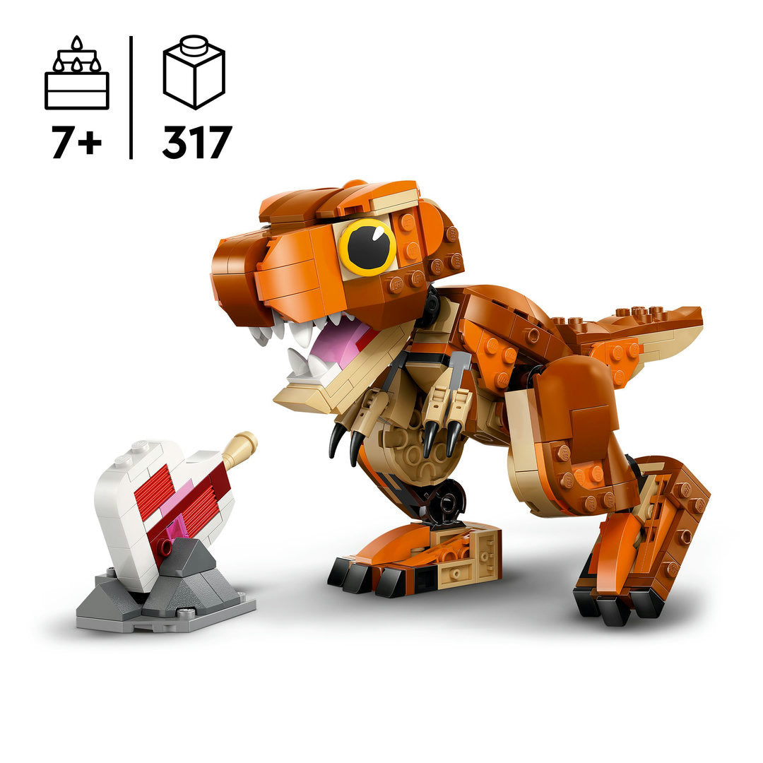 LEGO jurassic world kleine eetster t. rex dinoset