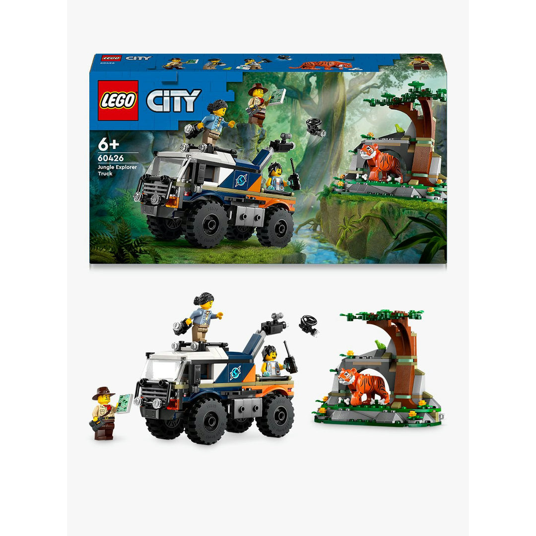 LEGO city jungleonderzoekers offroad truck