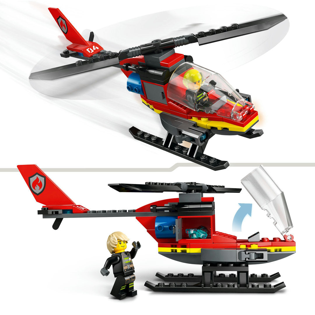 LEGO city brandweerhelikopter bouwset