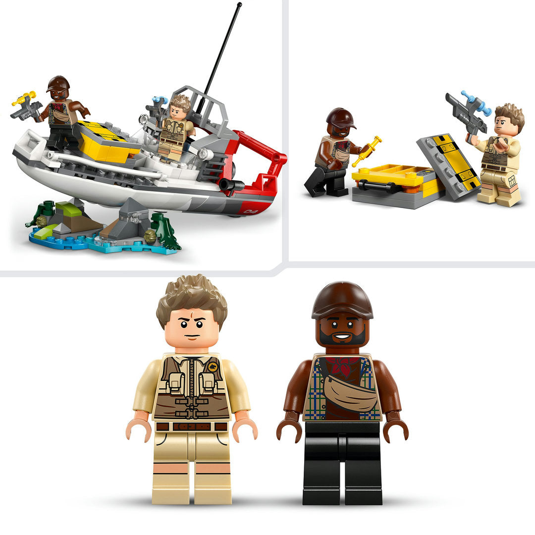 LEGO jurassic world bouwbare mosasaurus bootmissie