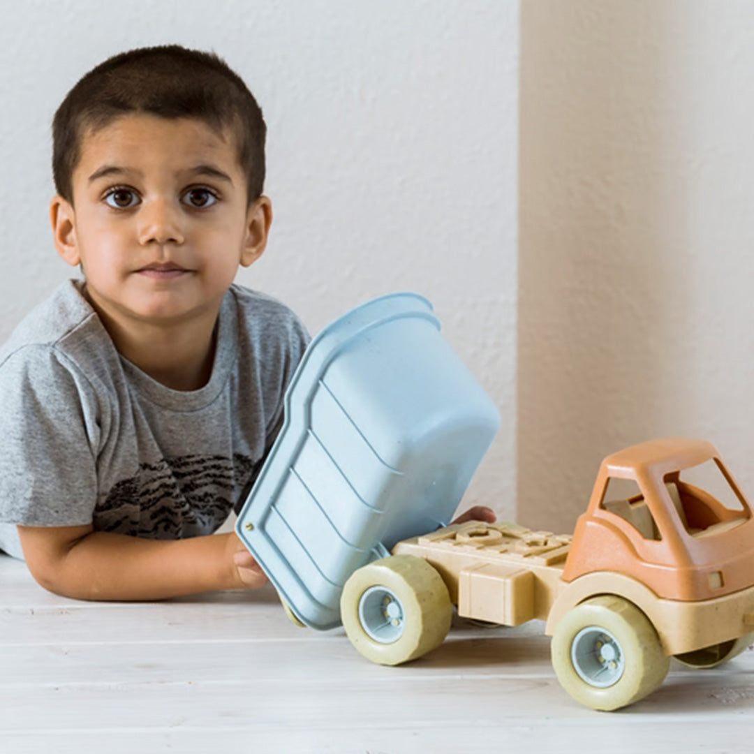 dantoy bio-toys kiepwagen blauw | DY5620 | 1