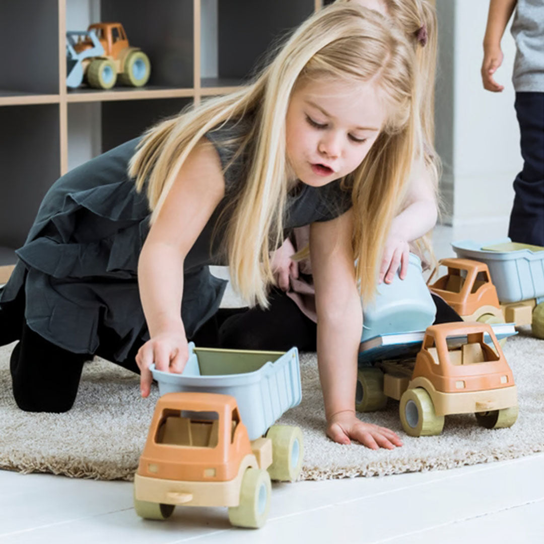 dantoy bio-toys kiepwagen blauw | DY5620 | 4