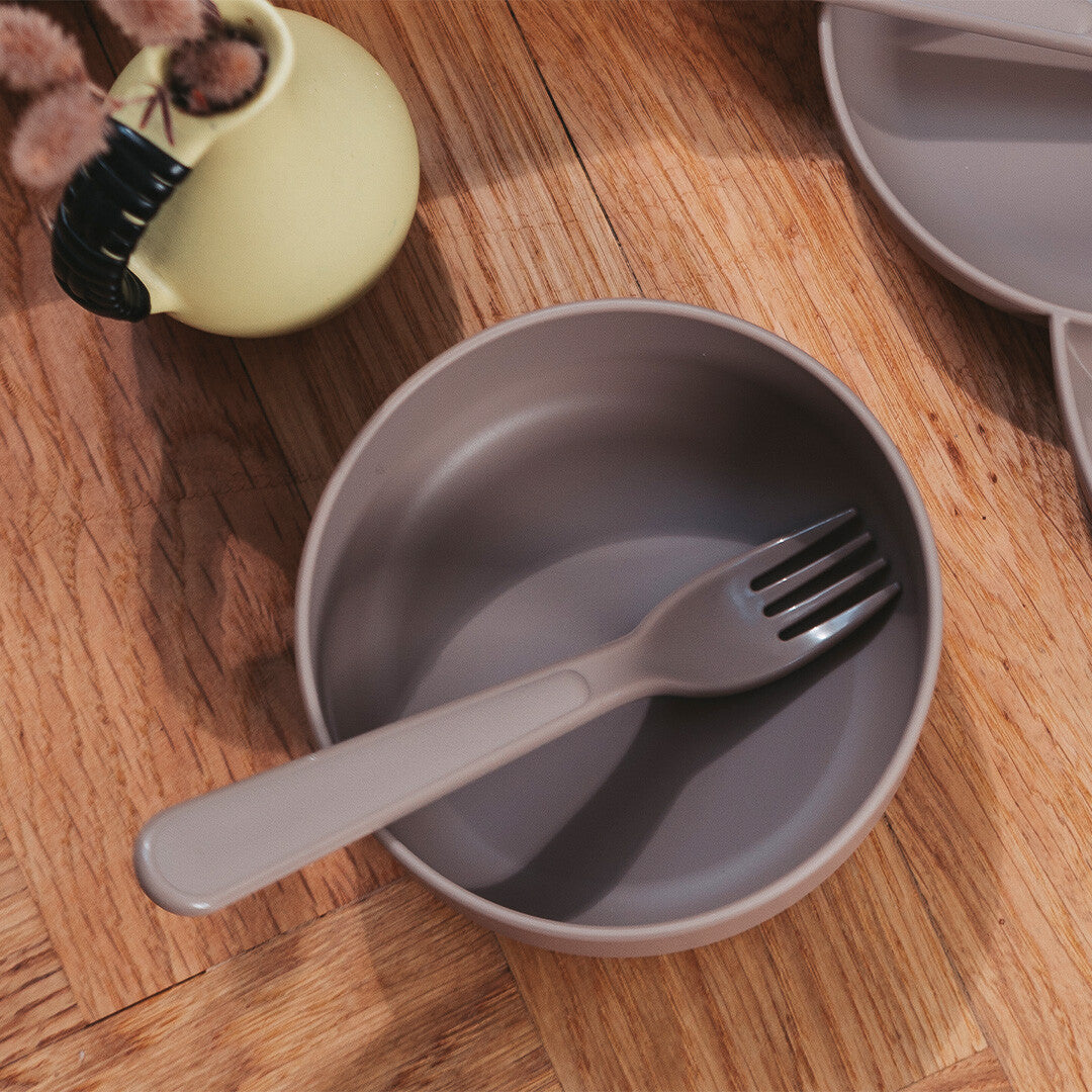 dantoy biobased kinderkommen mocca - olive - 2st | 6211 | 2