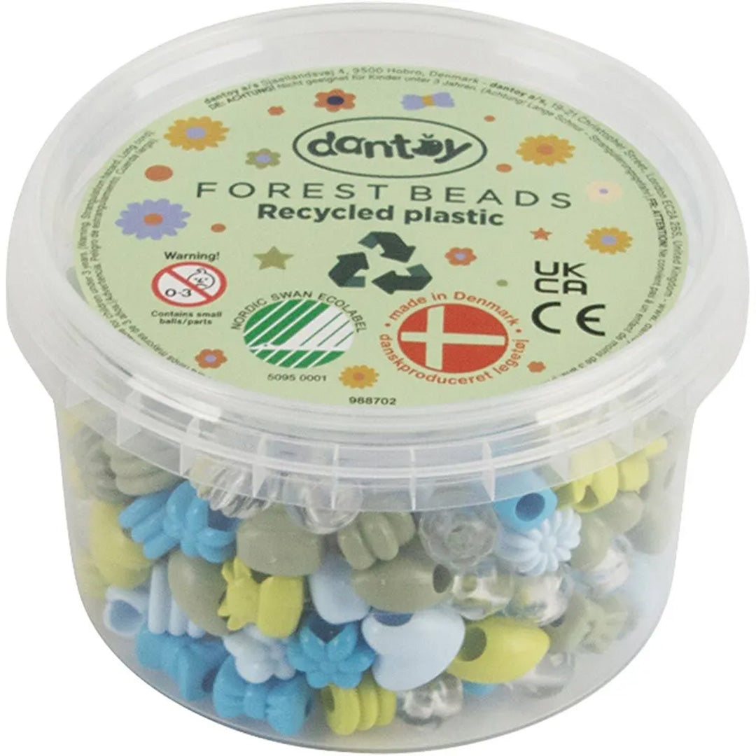 dantoy pastel kralenset - forest - 280st | DY5930 | 0