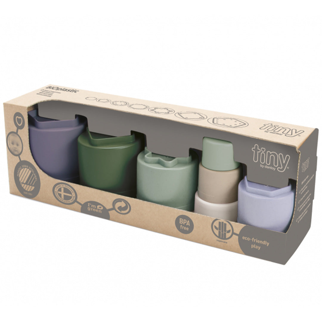 dantoy tiny bio stapeltoren - 7-delig | DY6031 | 1
