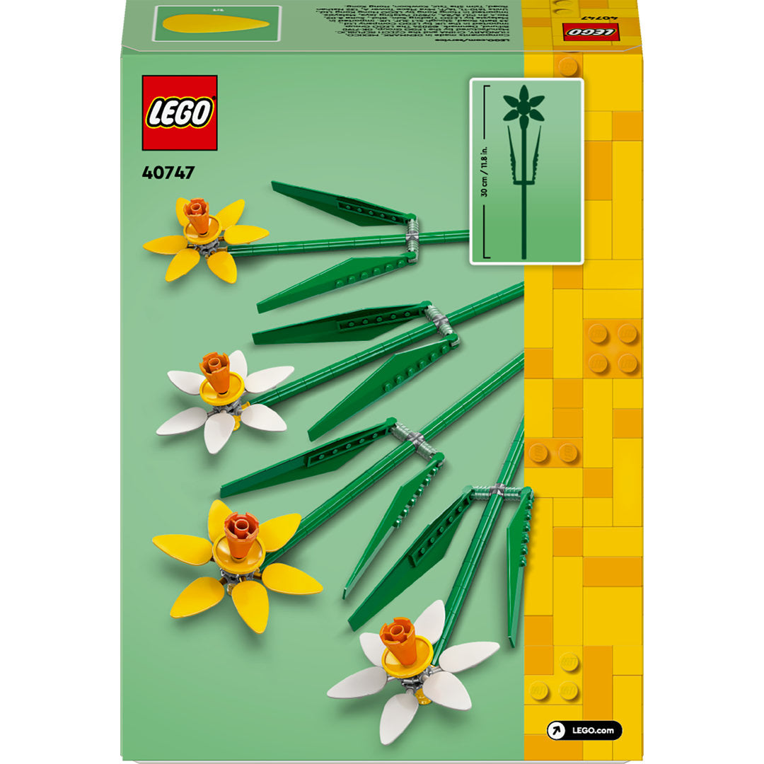 LEGO botanicals narcissen feestelijk cadeau