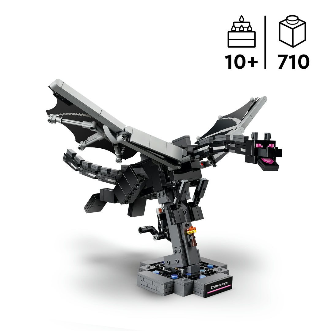 lego minecraft de enderdraak draak | 21595 | 1