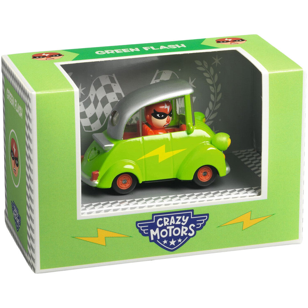 djeco crazy motors auto - green flash | DJ05471 | 1