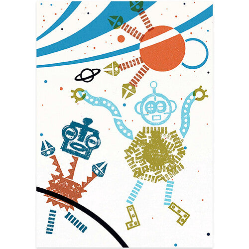 djeco creatief stempelen alien robots | DJ08740 | 1