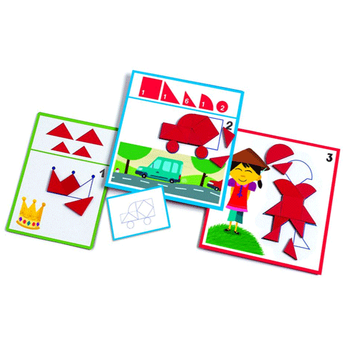 djeco educatief tangram spel | DJ08300 | 1
