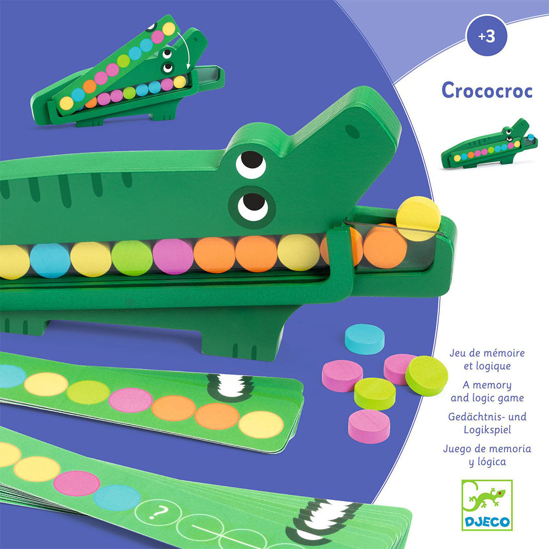 djeco geheugenspel crococroc