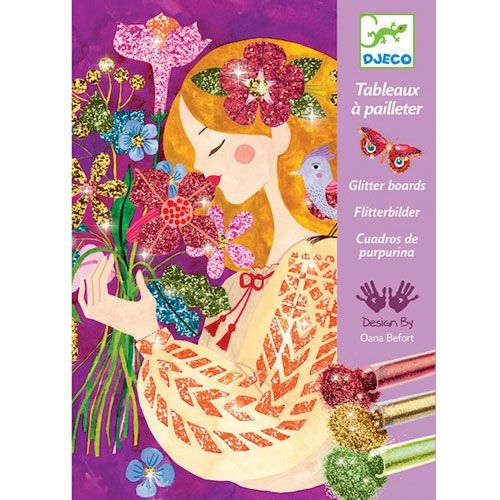 djeco glitterschilderijen bloemengeuren | DJ09508 | 0