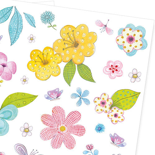 djeco glittertattoos - veldbloemen  | DJ09585 | 1