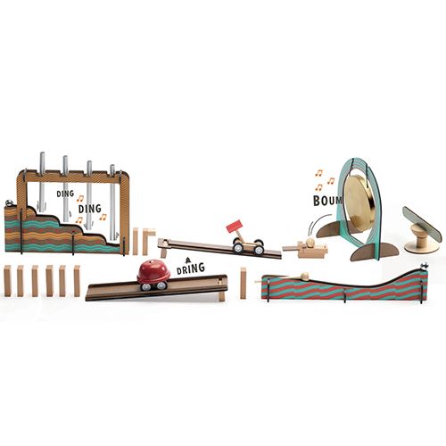 djeco kettingreactiespel zig & go - music - 52st | DJ05645 | 1