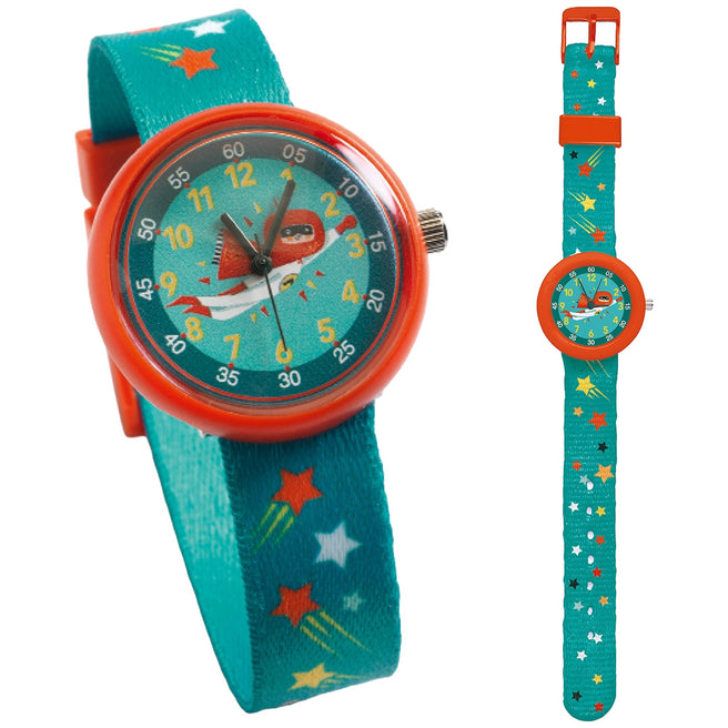 djeco kinderhorloge - superheld | DD00422 | 0