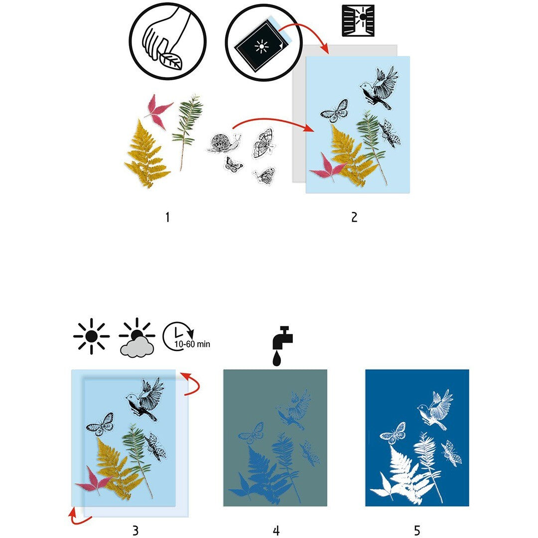 djeco knutselset blauwdruk papier | DJ09339 | 1