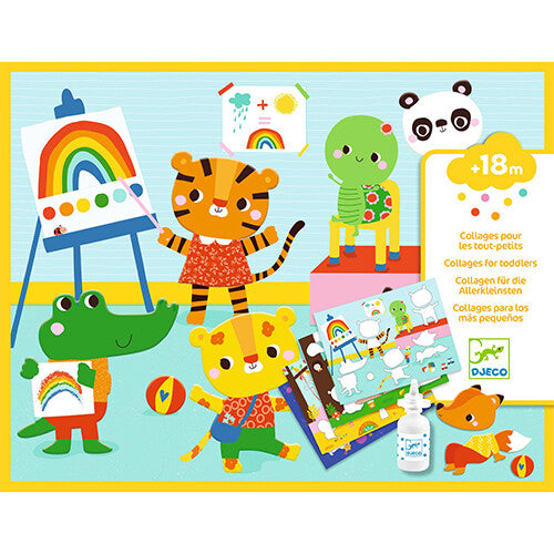 djeco knutselset collage dieren | DJ09873 | 0