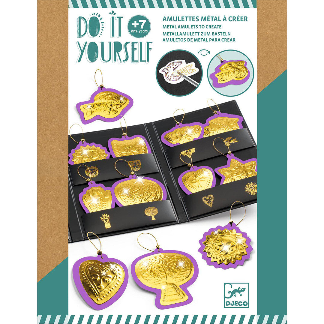 djeco knutselset diy amuletten - lucky charm | DJ07980 | 0