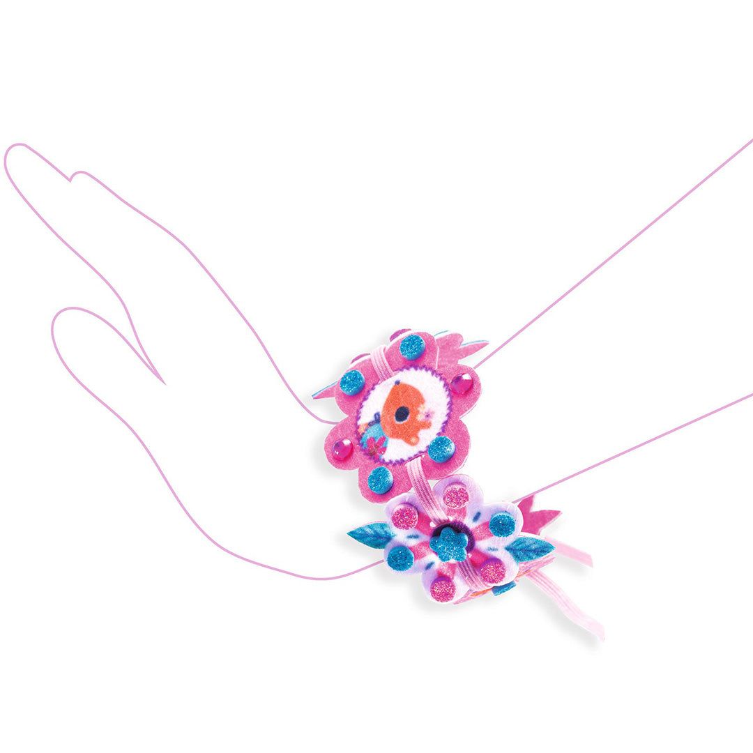 djeco knutselset diy armbandjes maken - best friends | DJ07938 | 4