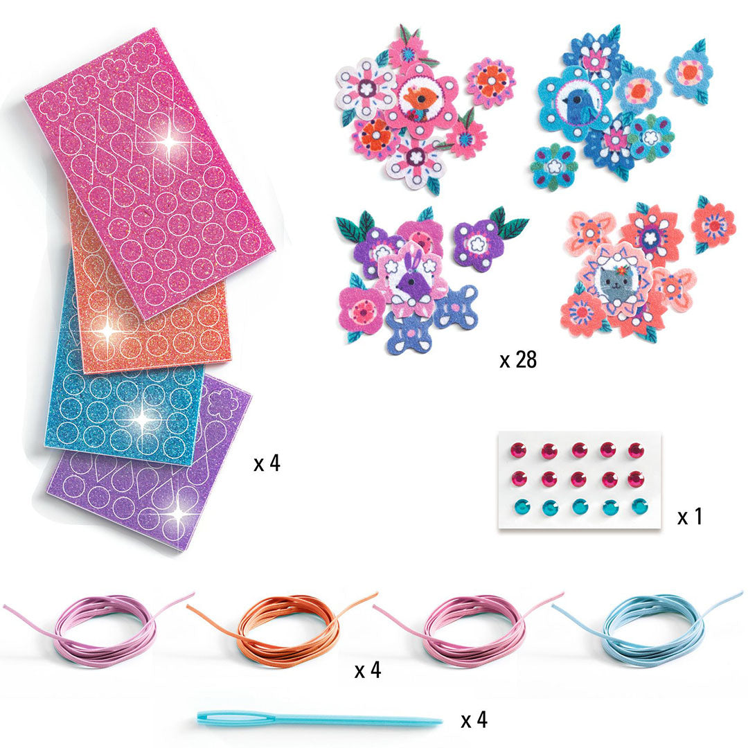 djeco knutselset diy armbandjes maken - best friends | DJ07938 | 5