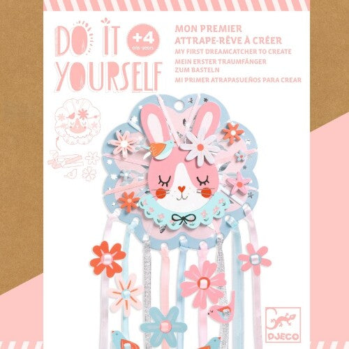djeco knutselset diy dromenvanger - konijn | DJ07966 | 0