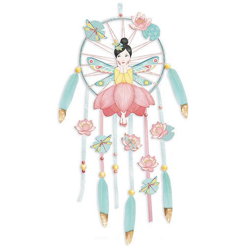 djeco knutselset diy dromenvanger - lotus fee | DJ07963 | 2