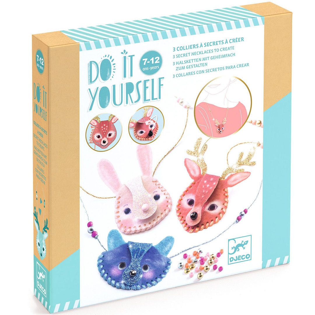 djeco knutselset diy kettingen maken - dazzlers | DJ07997 | 0