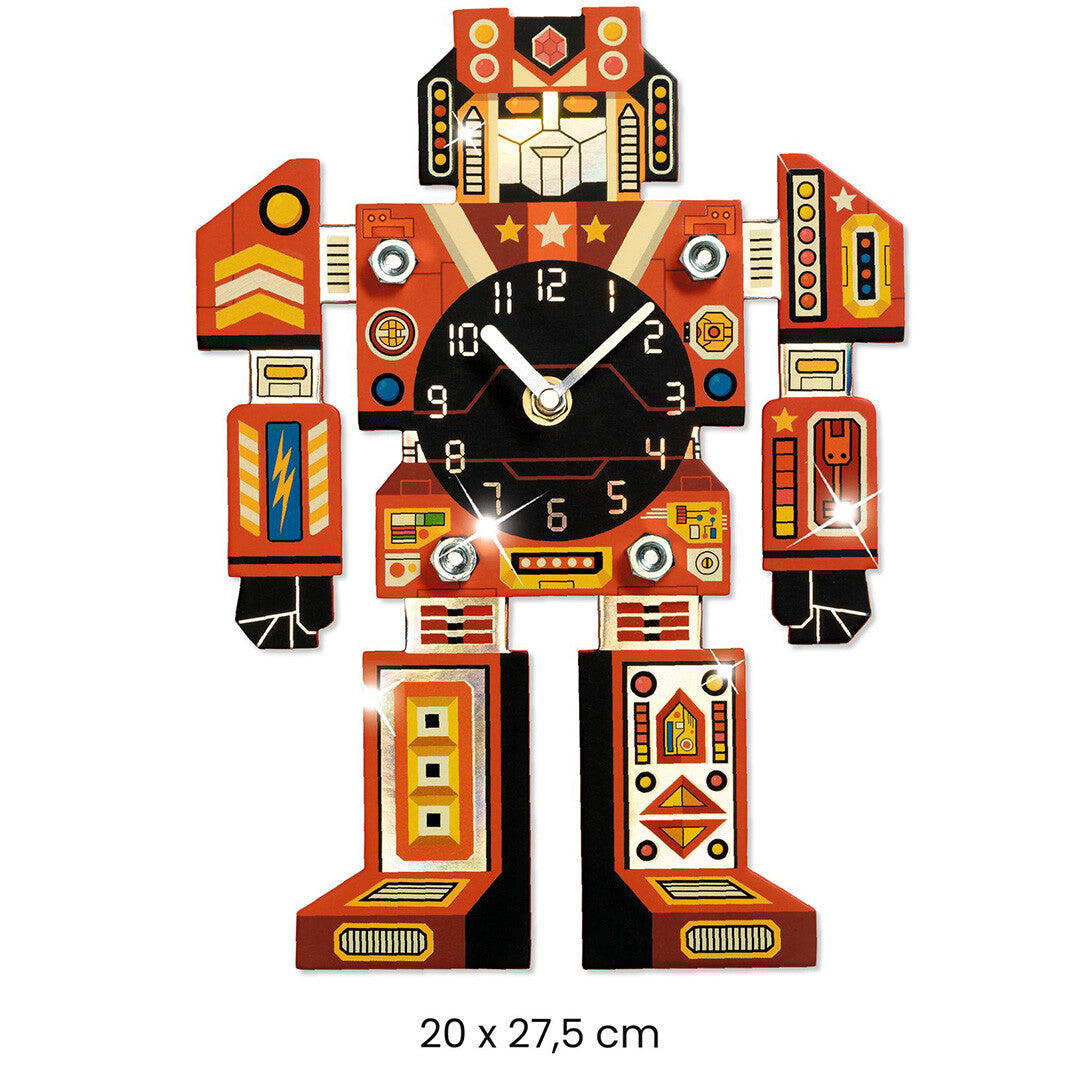 djeco knutselset diy - robotime klok | DJ07984 | 2