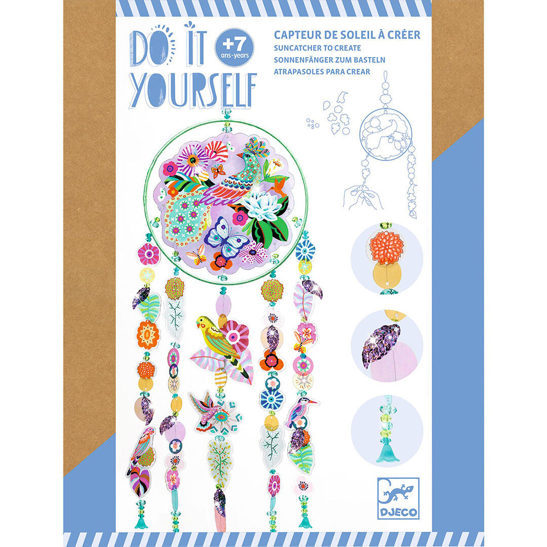 djeco knutselset diy zonnevanger - paradijsvogel | DJ07996 | 0