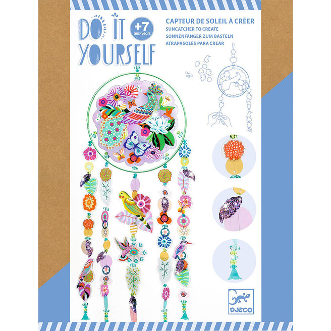 djeco knutselset diy zonnevanger - paradijsvogel | DJ07996 | 0