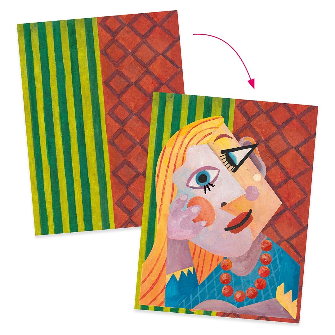 djeco knutselset pablo picasso | DJ09386 | 3