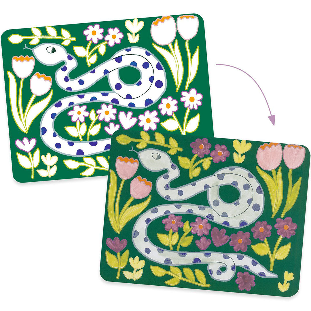 djeco knutselset schilderspalet wild ones | DJ09132 | 1
