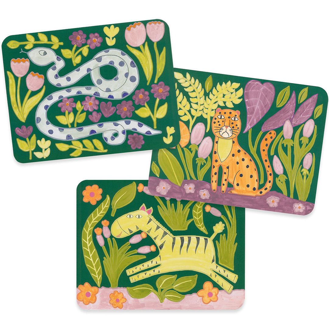 djeco knutselset schilderspalet wild ones | DJ09132 | 4