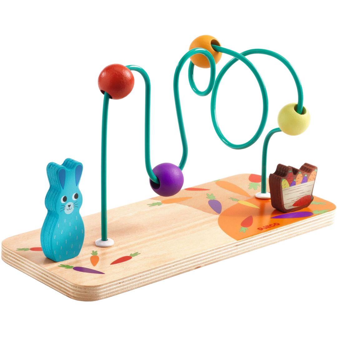 djeco kralenframe rollcarrot | DJ06370 | 0