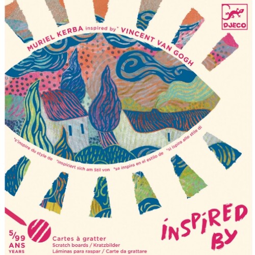 djeco kraskaarten le sud - vincent van gogh | DJ09378 | 1