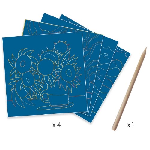 djeco kraskaarten le sud - vincent van gogh | DJ09378 | 4