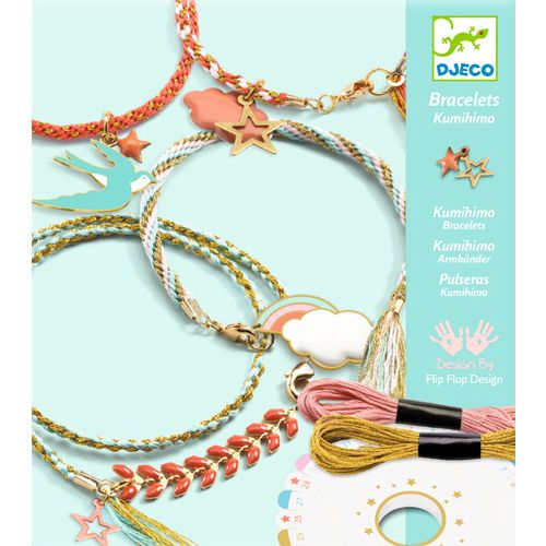 djeco kumihimo armbandjes maken | DJ09818 | 0