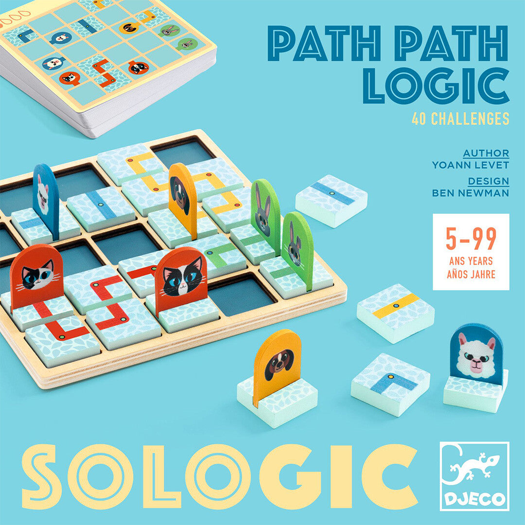 djeco logicaspel sologic - path path logic | DJ00811 | 0