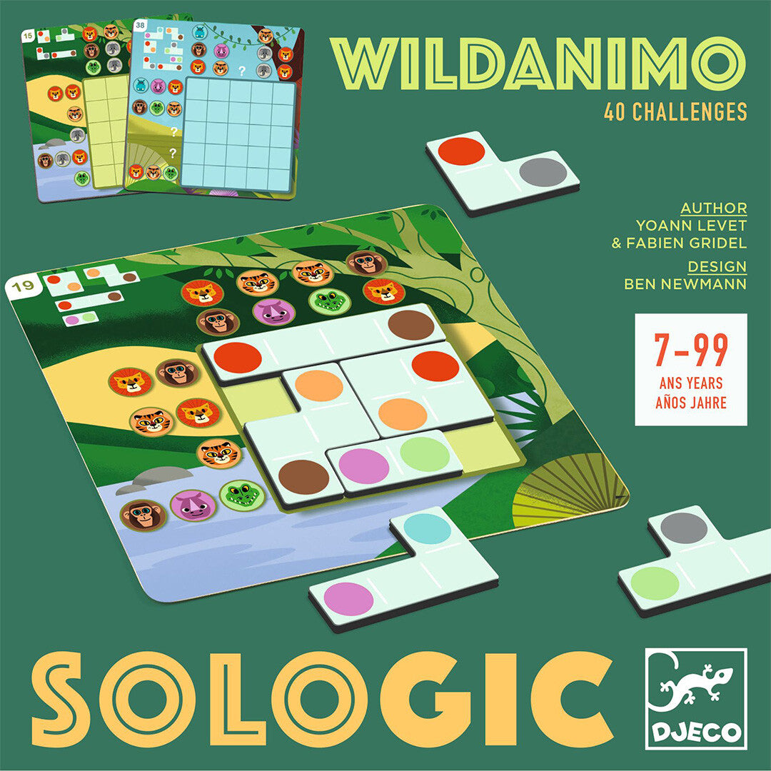 djeco logicaspel sologic - wildanimo | DJ08521 | 0