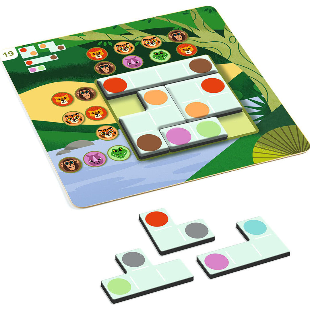 djeco logicaspel sologic - wildanimo | DJ08521 | 1