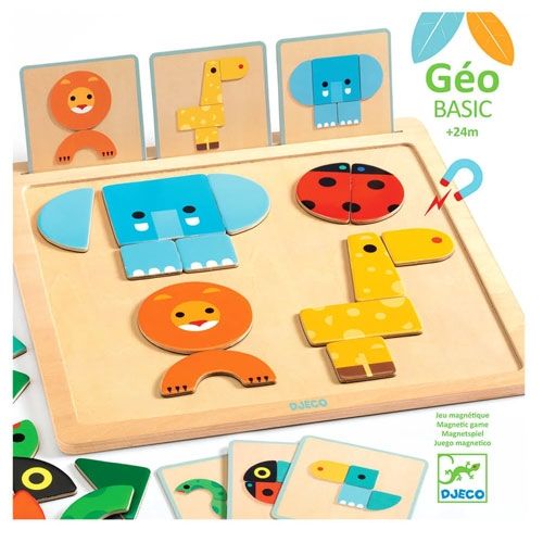 djeco magnetisch basic geo  | DJ06210 | 1