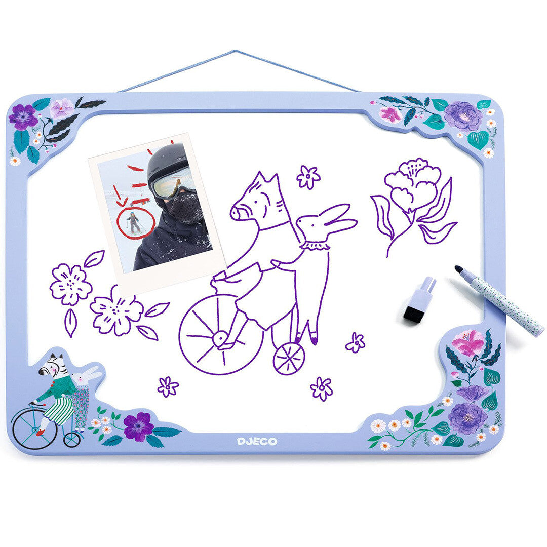 djeco magnetisch tekenbord - zebra | DD04595 | 0