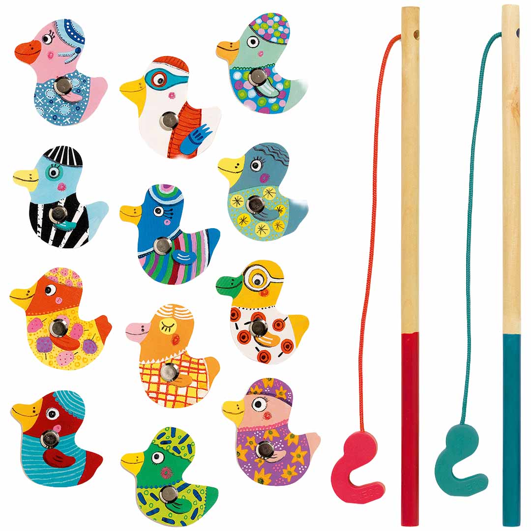 djeco magnetisch visspel eendjes | DJ01654 | 1