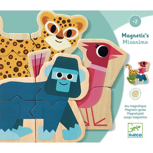 djeco magnetische dieren - 24st | DJ03126 | 0