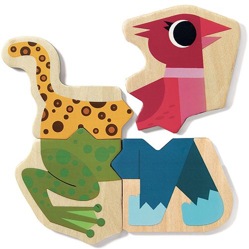 djeco magnetische dieren - 24st | DJ03126 | 1