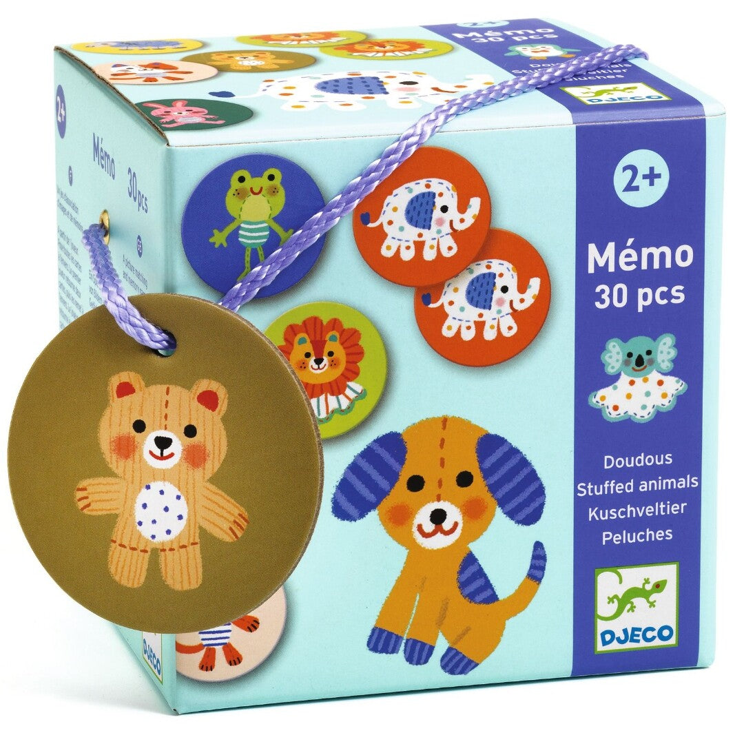 djeco memorie knuffeldieren | DJ08264 | 0